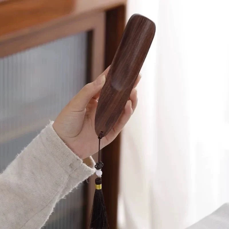Teelöffel aus Walnussholz für losen Tee mit Geschenkbox