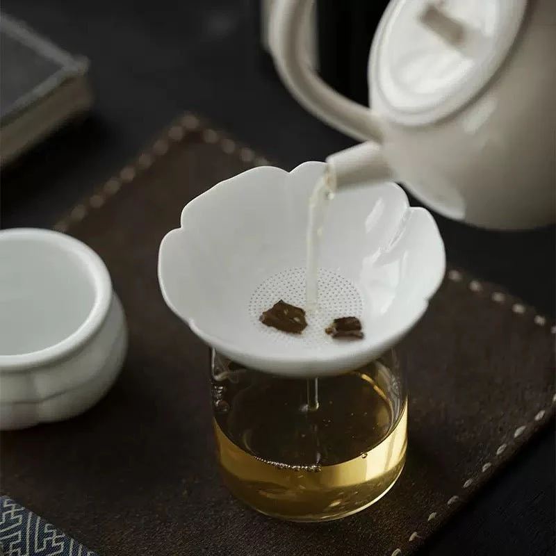 Hochwertiges Gongfu-Teesieb aus Porzellan