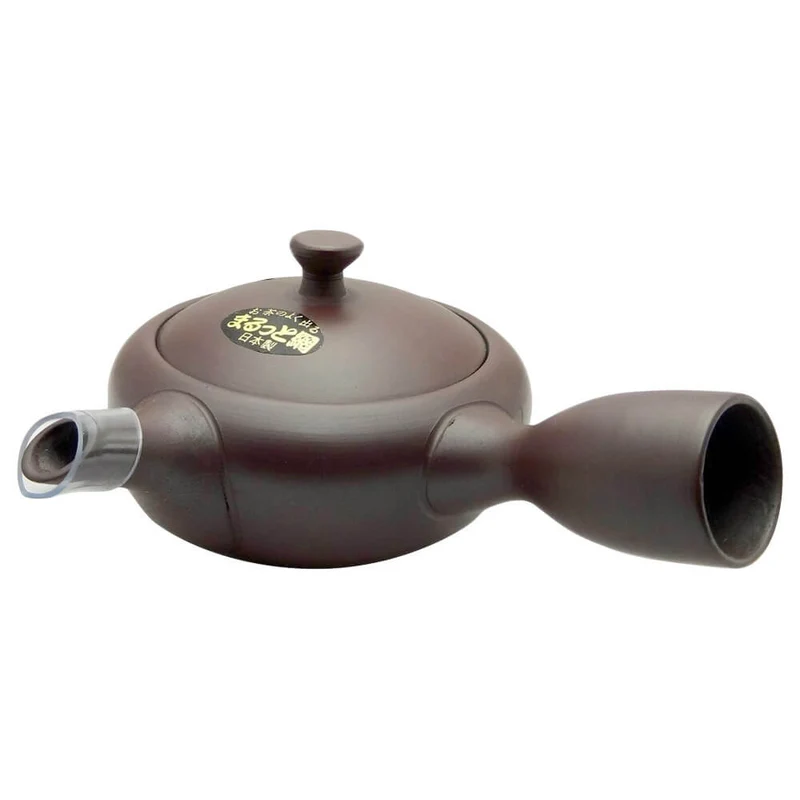 Flache Kyusu im Banko-Stil