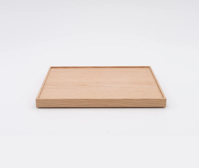 Square Oak Tray - Small