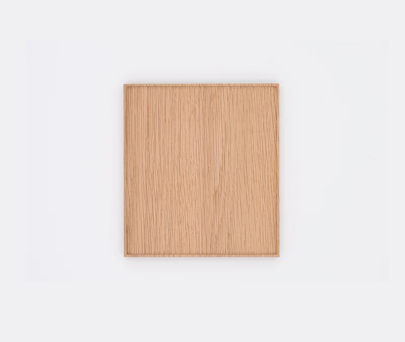 Square Oak Tray - Small