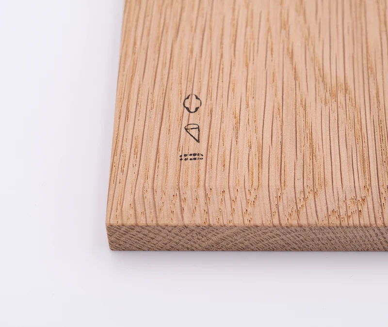 Square Oak Tray - Small