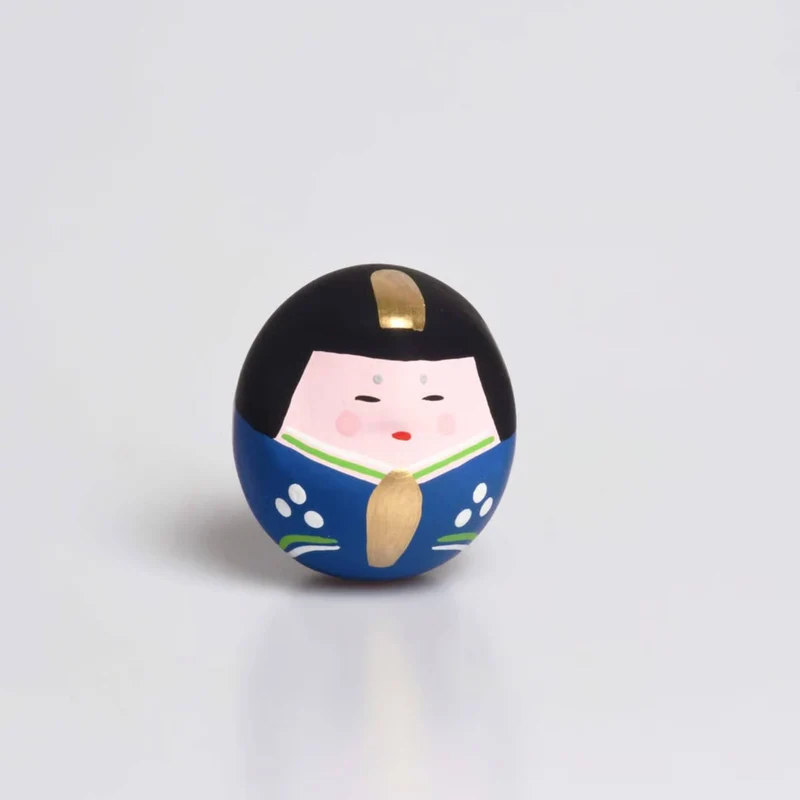 Shirakawa Daruma Hina Matsuri Pair Daruma Doll Set 4.5cm