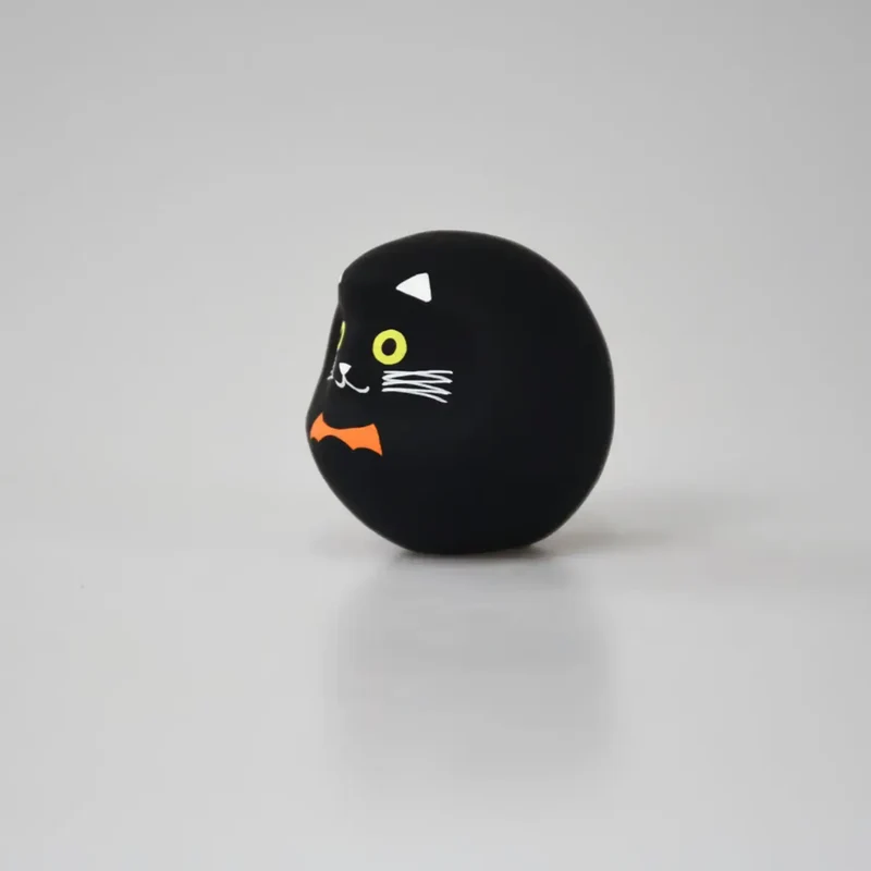 Shirakawa Daruma Halloween Cat Daruma Doll Good Luck Charm 4.5cm