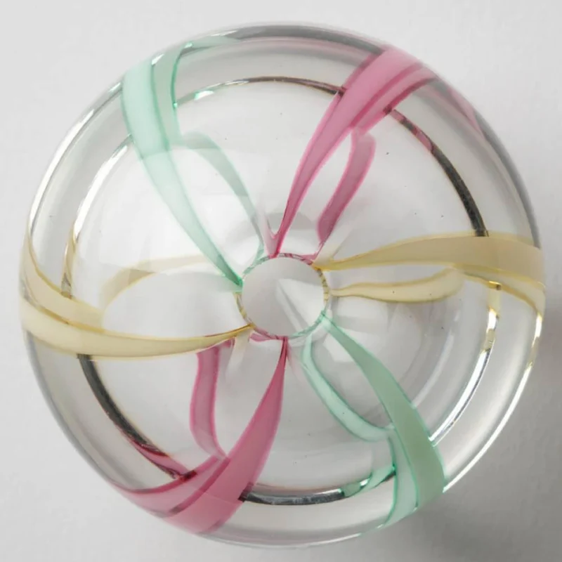 Aderia Colorful Glass Temari Ball Small Flower Vase 65mm
