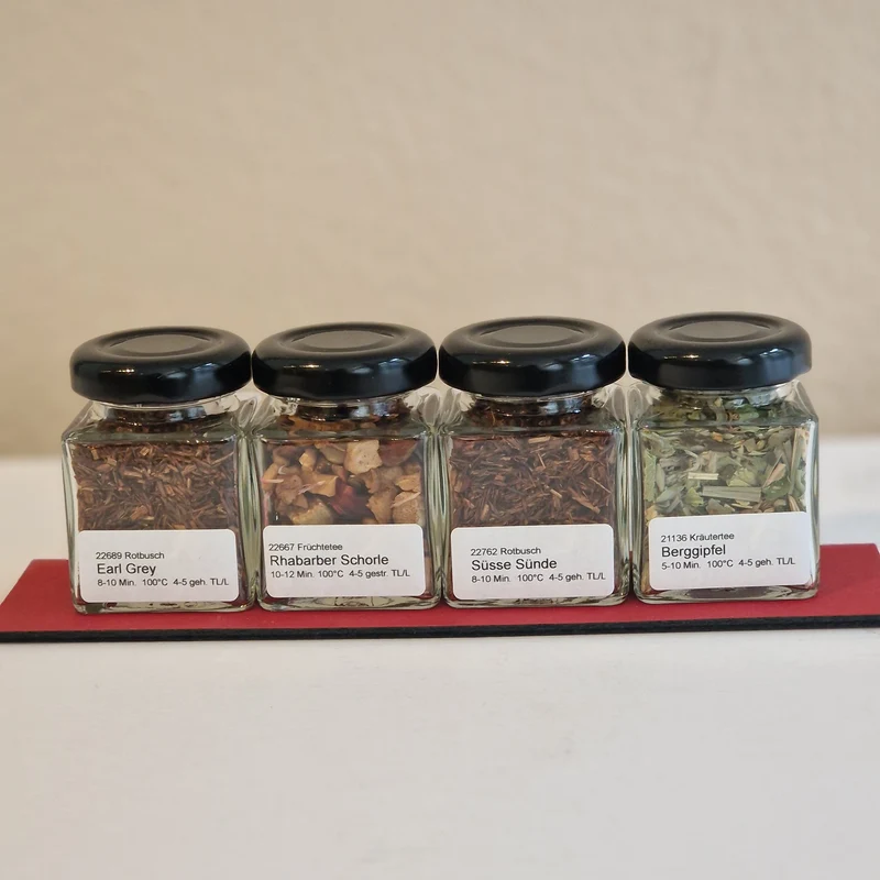 Geschenk-Set Rotbusch/Kräutertee/Früchtetee