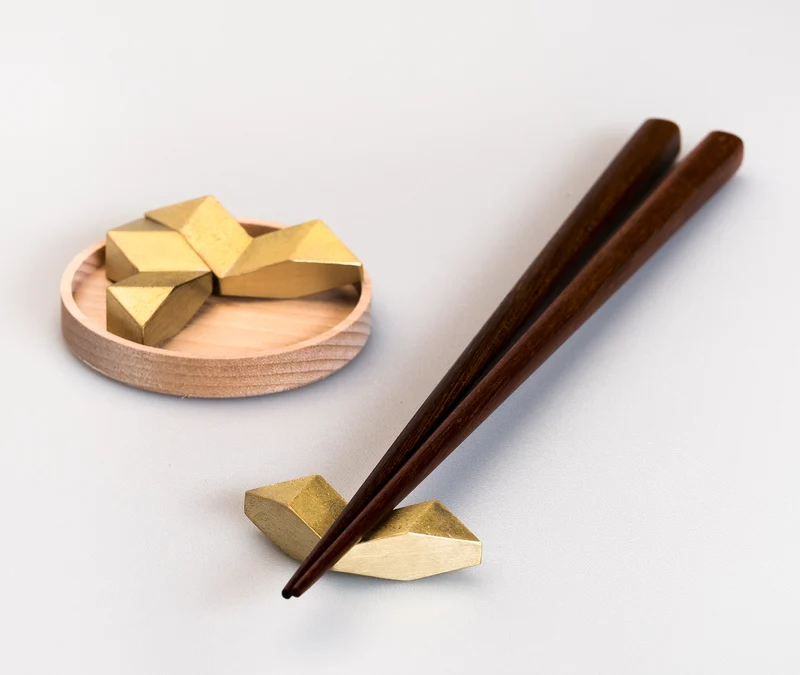 Crystal Chopstick Rest - Set of 3