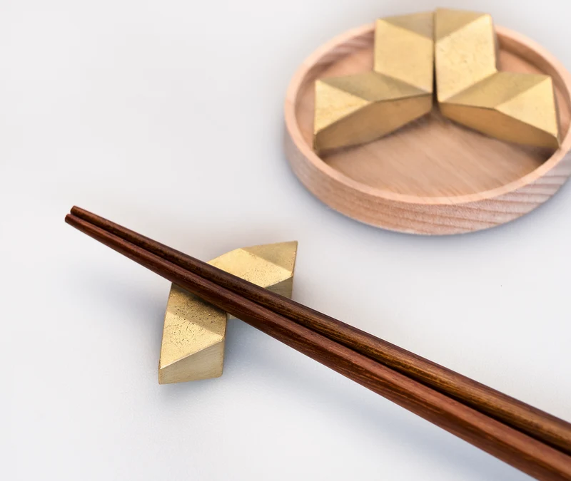 Crystal Chopstick Rest - Set of 3