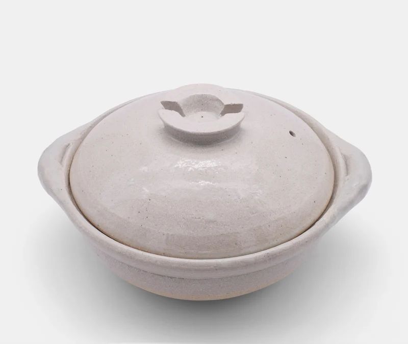 Donabe Pot Medium - Lime Glaze