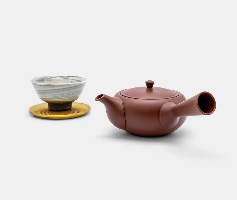 Kyusu Teapot - Red Clay
