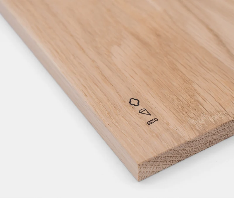 Rectangular Oak Tray
