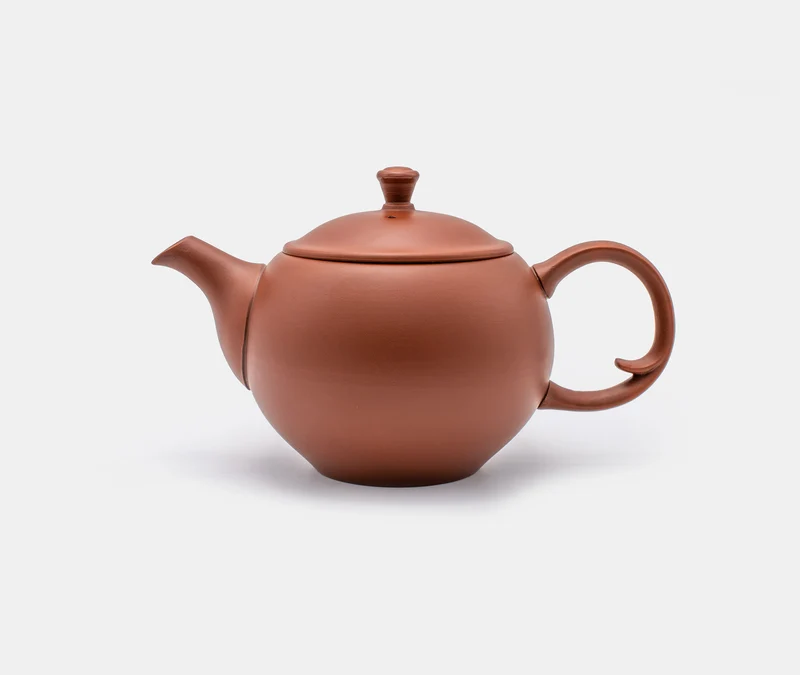 Round Teapot - Red Clay