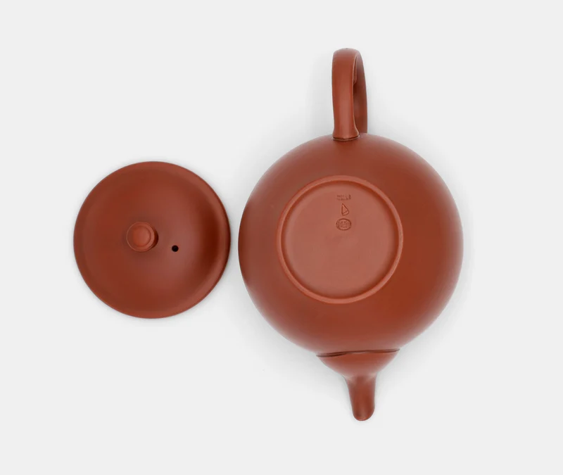 Round Teapot - Red Clay