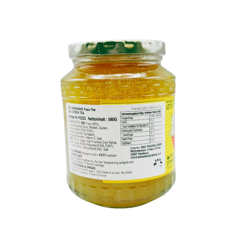 Surasang Yuzu Tee (Yuja-Cha) 580g