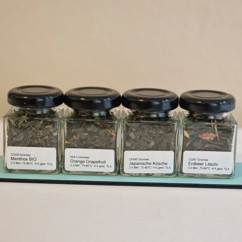 Geschenk-Set Grüntee aromatisiert