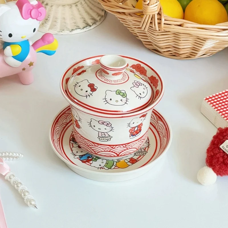 Verspielte Gaiwan- und Teetassenkollektion im Cartoon-Stil (Limitierte Auflage)