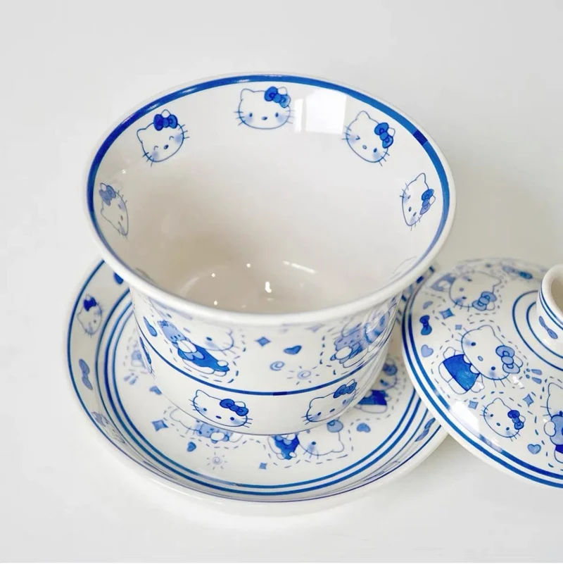 Verspielte Gaiwan- und Teetassenkollektion im Cartoon-Stil (Limitierte Auflage)