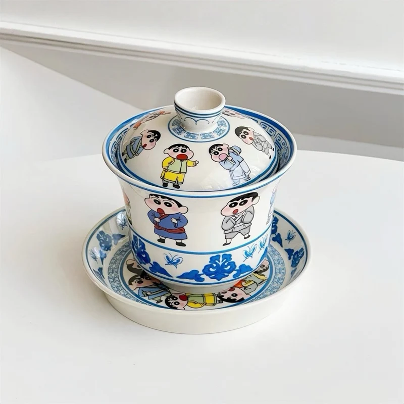 Verspielte Gaiwan- und Teetassenkollektion im Cartoon-Stil (Limitierte Auflage)