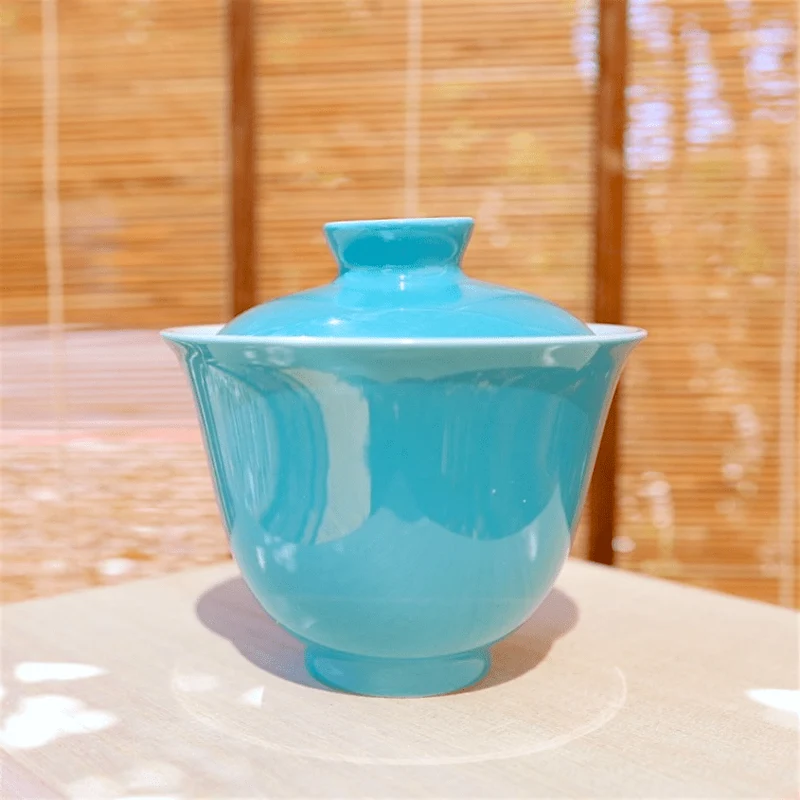 „Art Of Blue“ Jingdezhen Jade Porzellan Gaiwan