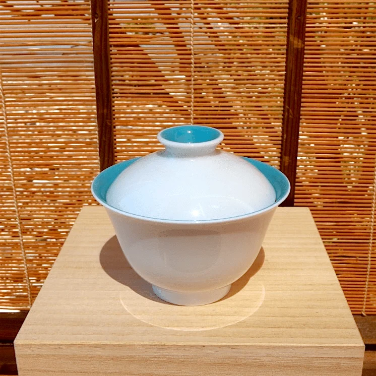 „Art Of Blue“ Jingdezhen Jade Porzellan Gaiwan