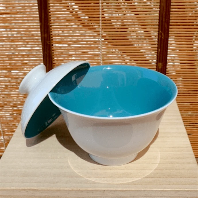 „Art Of Blue“ Jingdezhen Jade Porzellan Gaiwan