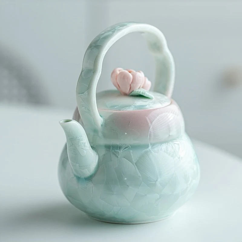 Seasons in Bloom – Premium-Porzellan-Teekanne für den täglichen Gebrauch