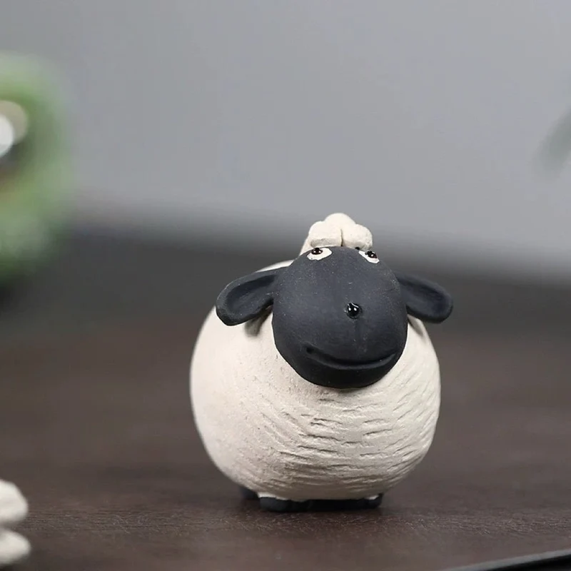 Handgefertigtes Teegeschirr aus Yixing-Ton – Niedliche Tierkollektion