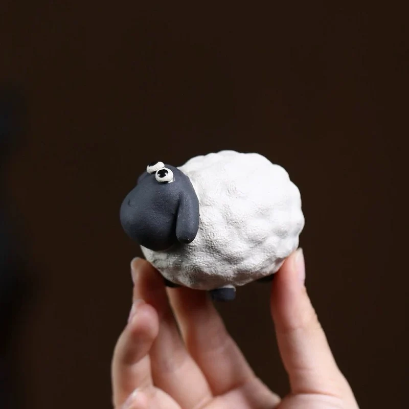 Handgefertigtes Teegeschirr aus Yixing-Ton – Niedliche Tierkollektion