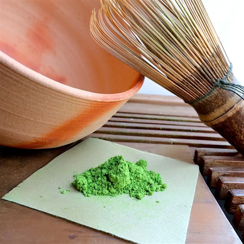Handgefertigte Shigaraki-Matcha-Schüssel