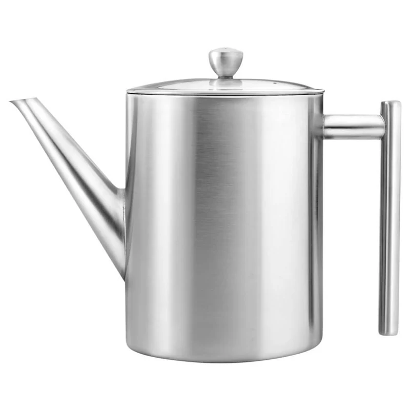 Teekanne Minuet® Cylindre Edelstahl matt gebürstet