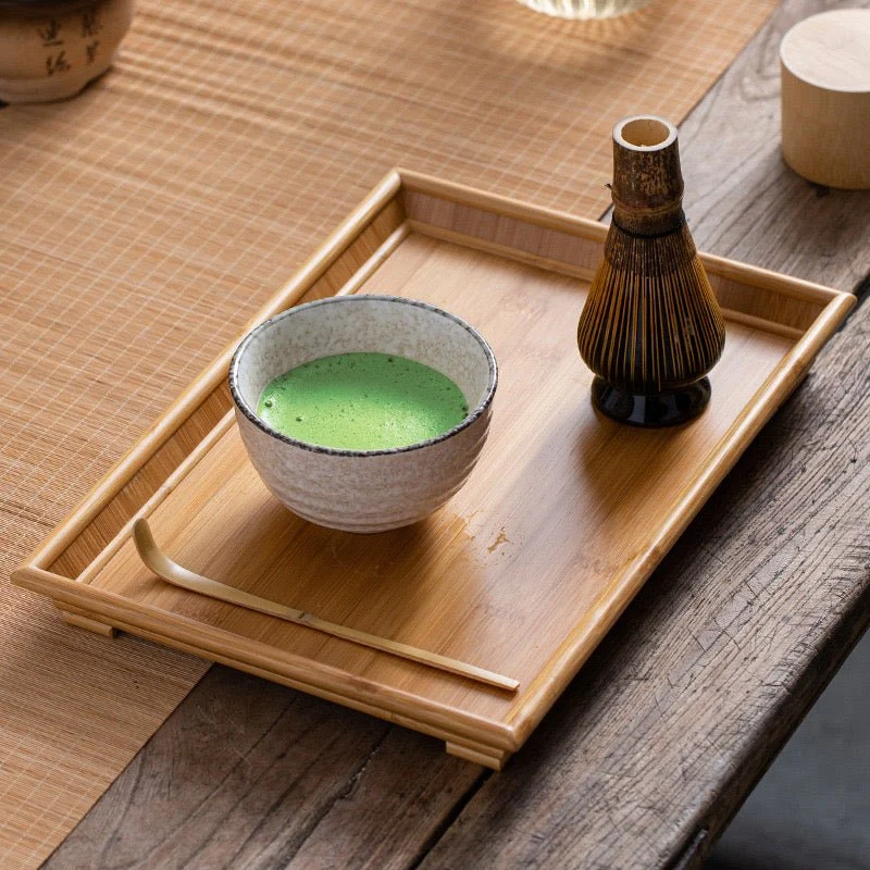 Matcha-Schneebesen aus Bambus mit 100 Zinken