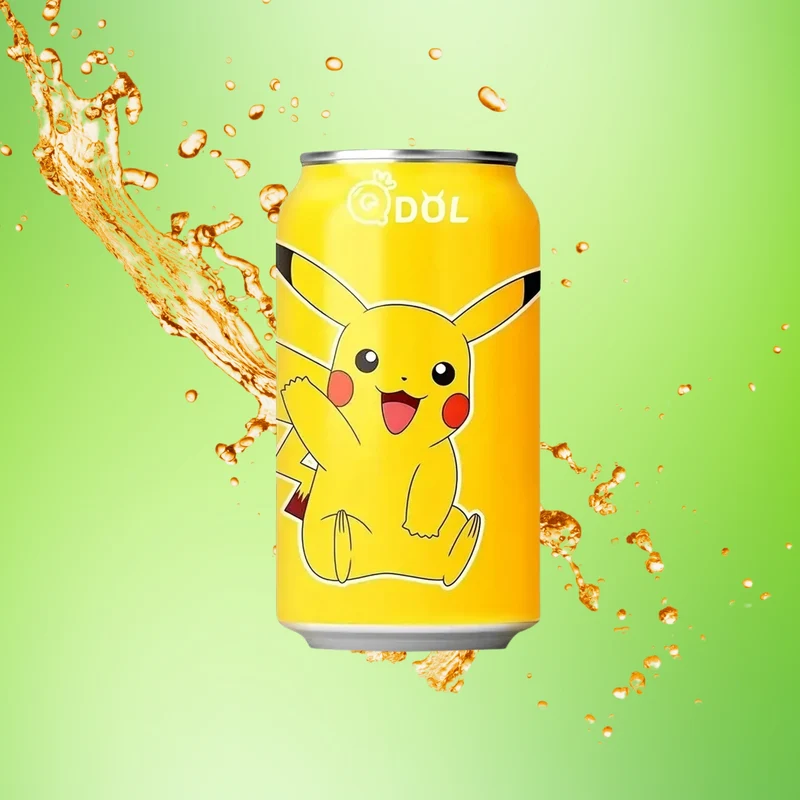 QDOL Pokemon Pikatchu Original Sprudelwasser 330ml