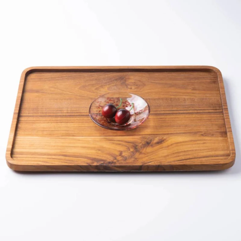 Aderia Handmade Small Glass Plate Pink Sakura Blossoms Design 100mm