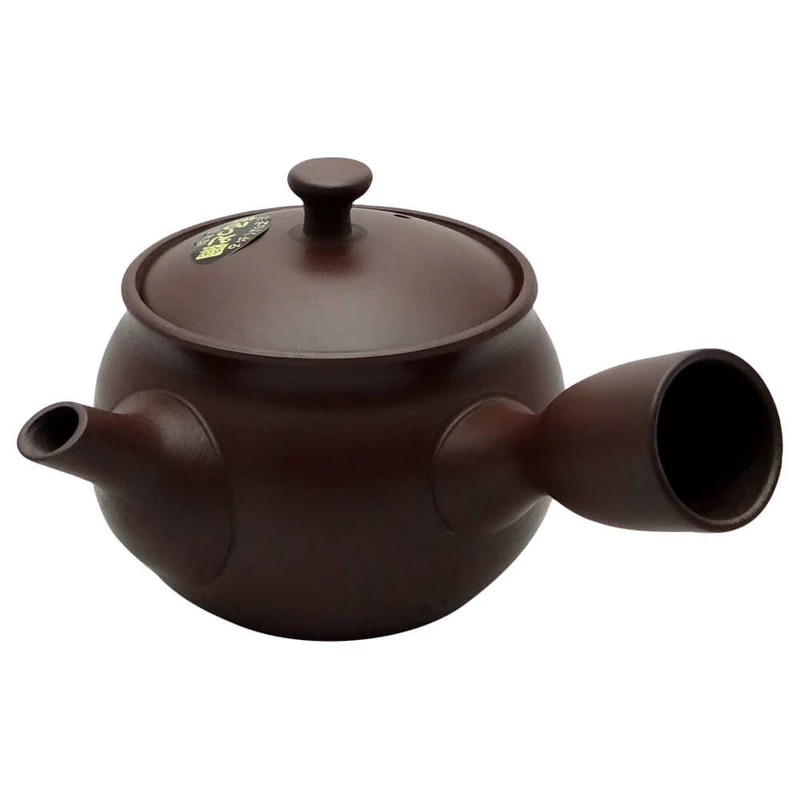 Kyusu Einhand-Teekanne, runde Form