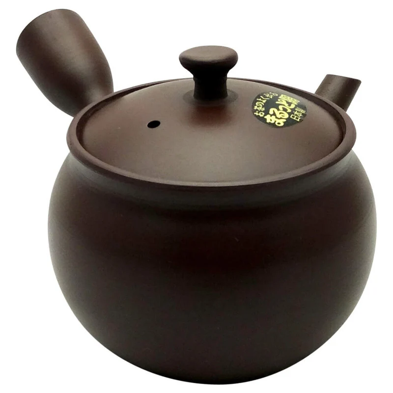 Kyusu Einhand-Teekanne, runde Form