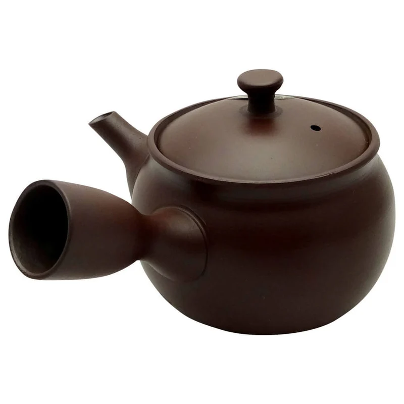 Kyusu Einhand-Teekanne, runde Form