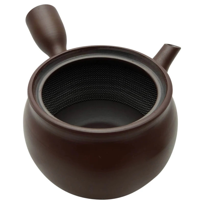 Kyusu Einhand-Teekanne, runde Form
