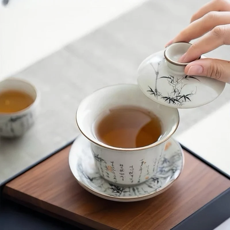Ru Kiln Porzellan Premium Daily Gaiwan Kollektion