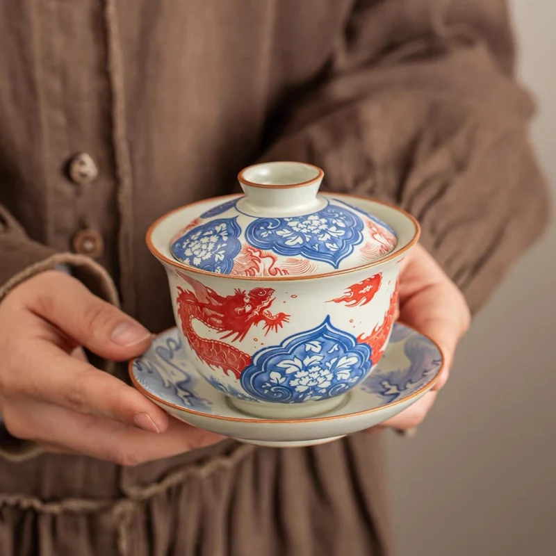 Ru Kiln Porzellan Premium Daily Gaiwan Kollektion