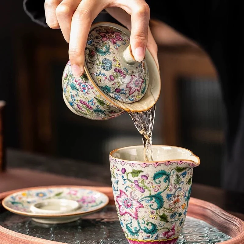 Ru Kiln Porzellan Premium Daily Gaiwan Kollektion