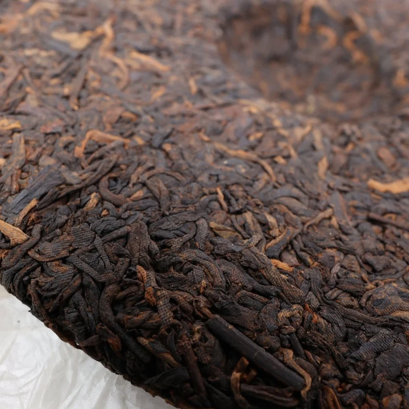 2017 Menghai „Schwarze Orchidee“ Shou Puerh