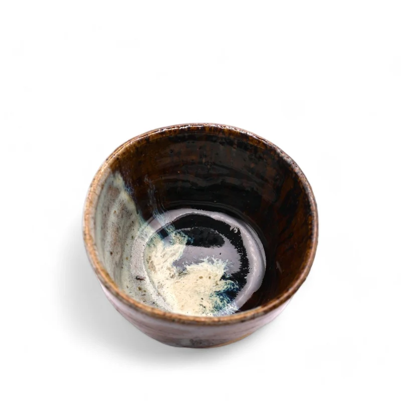 Arashi – Japanische handgefertigte kleine Matcha-Schale