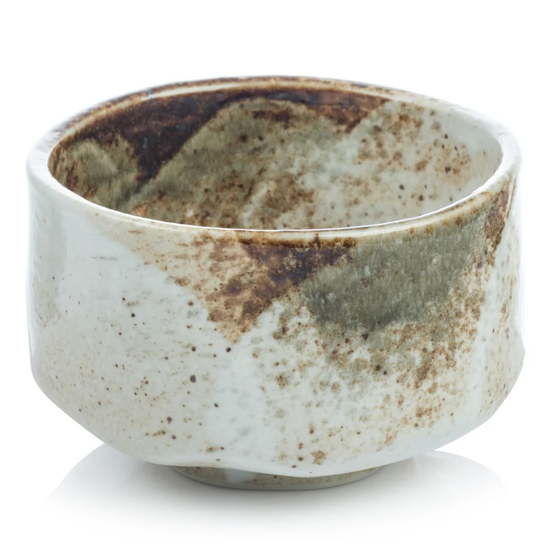 Matcha Tea Bowl - Yukishino Glaze