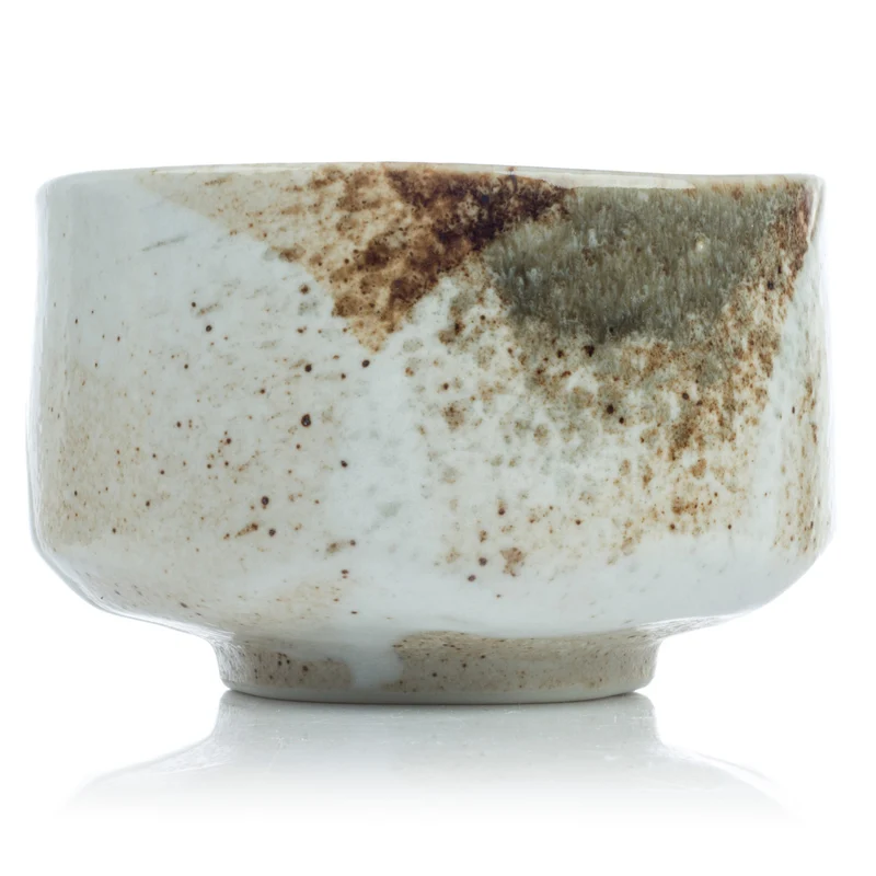 Matcha Tea Bowl - Yukishino Glaze