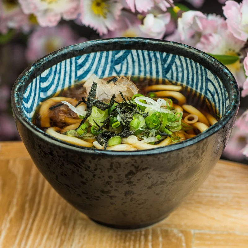 Seikaiha Japanese Rice Bowl