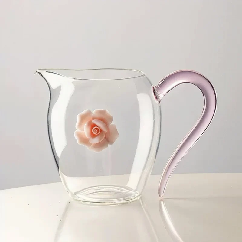 Fairness-Tasse (Teekanne) aus Pinguinglas