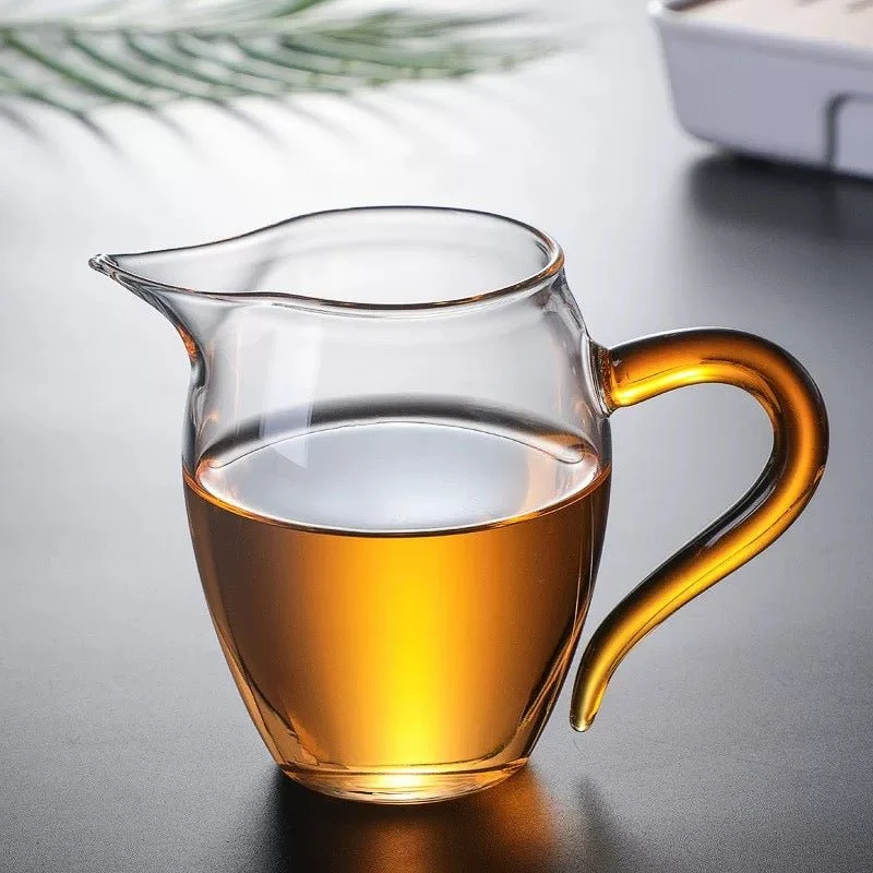 Fairness-Tasse (Teekanne) aus Pinguinglas