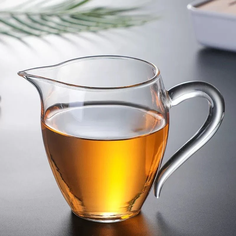 Fairness-Tasse (Teekanne) aus Pinguinglas