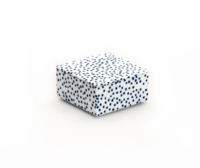 Ju-bako Stacking Box Set Single - Blue Square