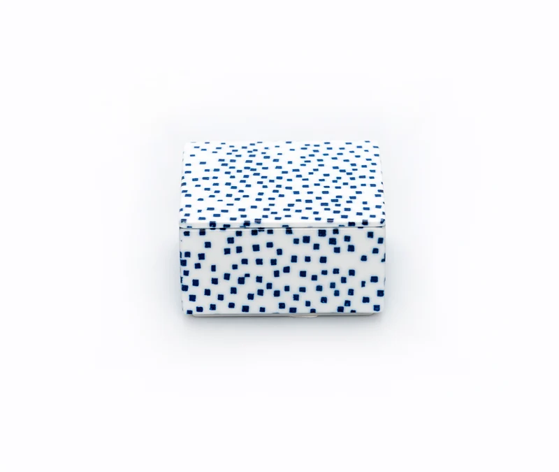 Ju-bako Stacking Box Set Single - Blue Square
